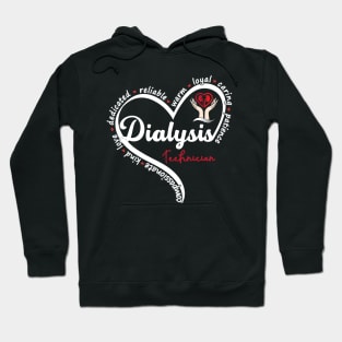 Dialysis Tech Kidney Renal Dialysis Technician Hoodie